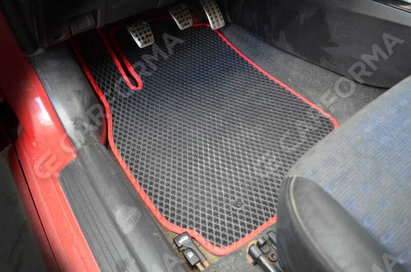 Ворсовые коврики на Mitsubishi Lancer IX 2000&nbsp;-&nbsp;2010 в Хабаровске