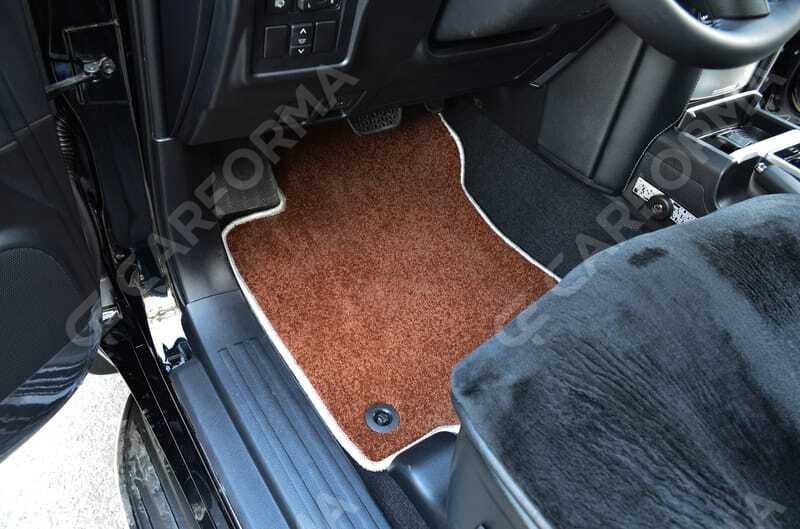Ворсовые коврики на Toyota Land Cruiser Prado 150 2009&nbsp;-&nbsp;2023 в Хабаровске