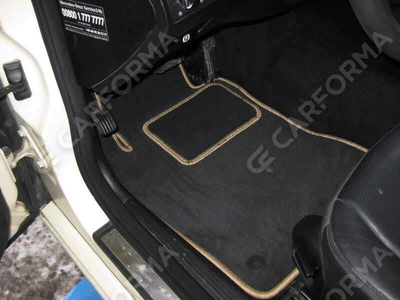 Ворсовые коврики на Mercedes E (W211) 2002&nbsp;-&nbsp;2009 в Хабаровске
