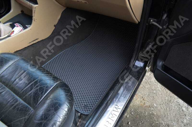 Ворсовые коврики на BMW 5 (E34) 1988&nbsp;-&nbsp;1997 в Хабаровске