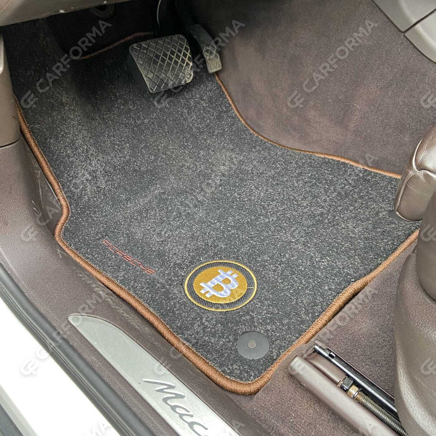 Ворсовые коврики на Porsche Macan I 2013&nbsp;-&nbsp;2025 в Хабаровске