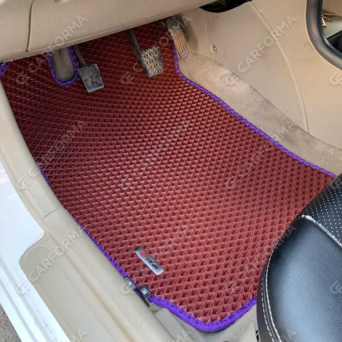 Ворсовые коврики на Lifan Smily 2008&nbsp;-&nbsp;2018 в Хабаровске