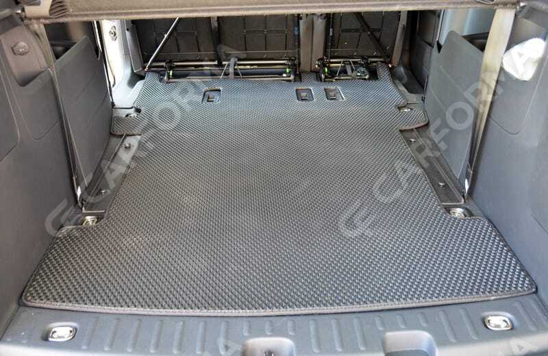 Ворсовые коврики на Volkswagen Caddy (2K) 2003&nbsp;-&nbsp;2020 в Хабаровске