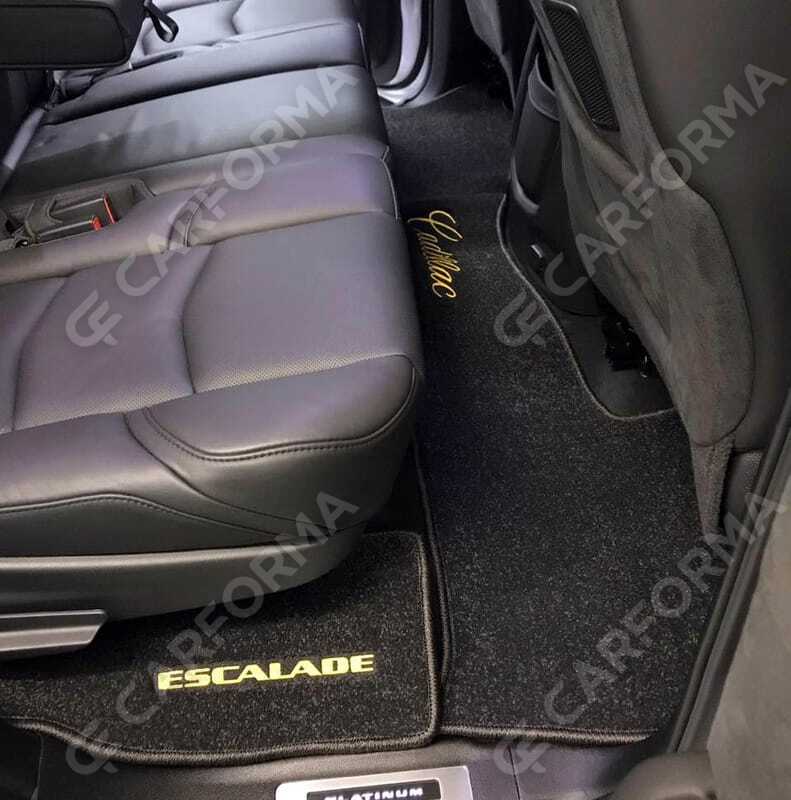 Ворсовые коврики на Cadillac Escalade IV 2015&nbsp;-&nbsp;2021 в Хабаровске