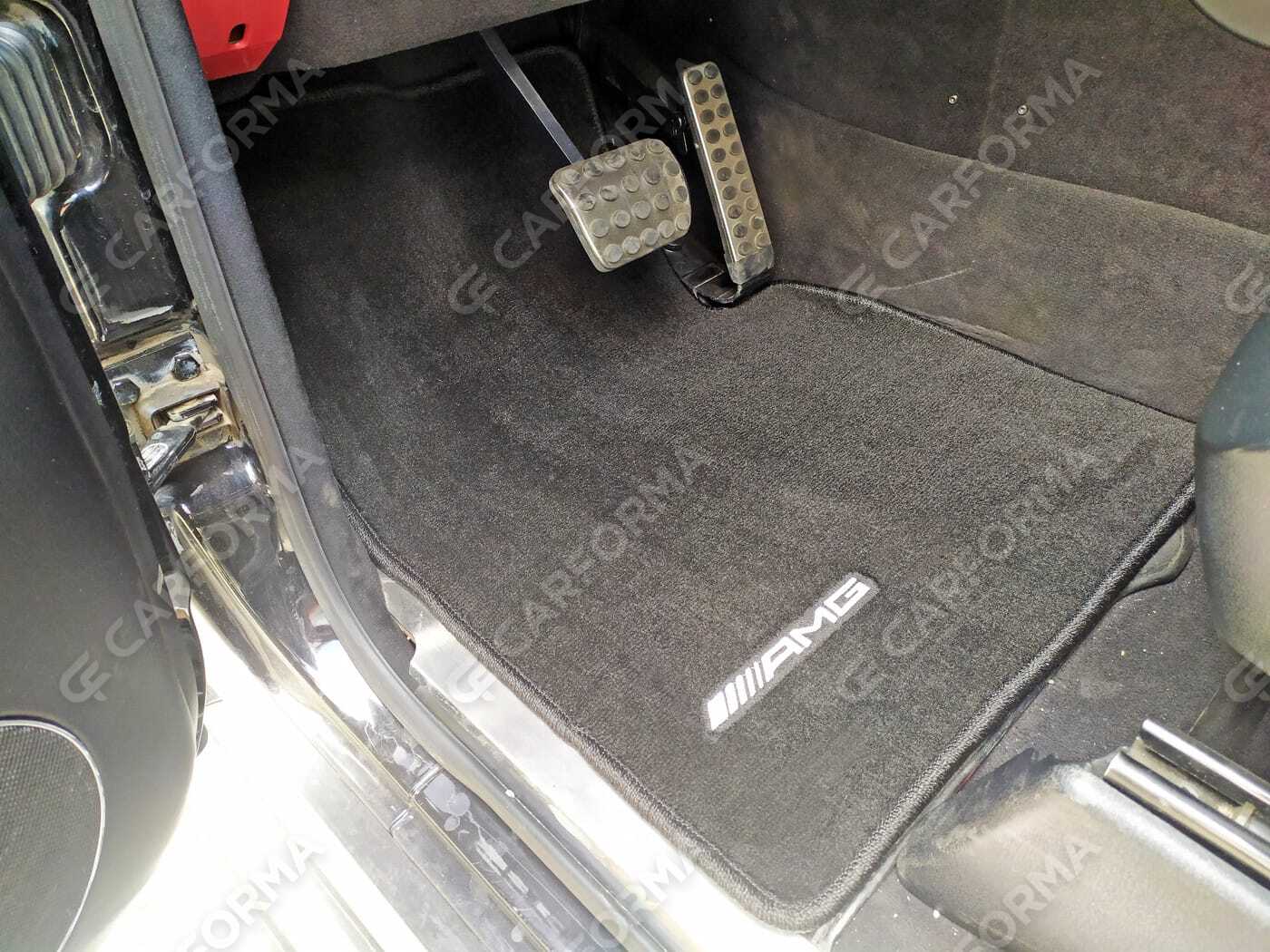 Ворсовые коврики на Mercedes G (W463) рестайлинг 2001&nbsp;-&nbsp;2018 в Хабаровске