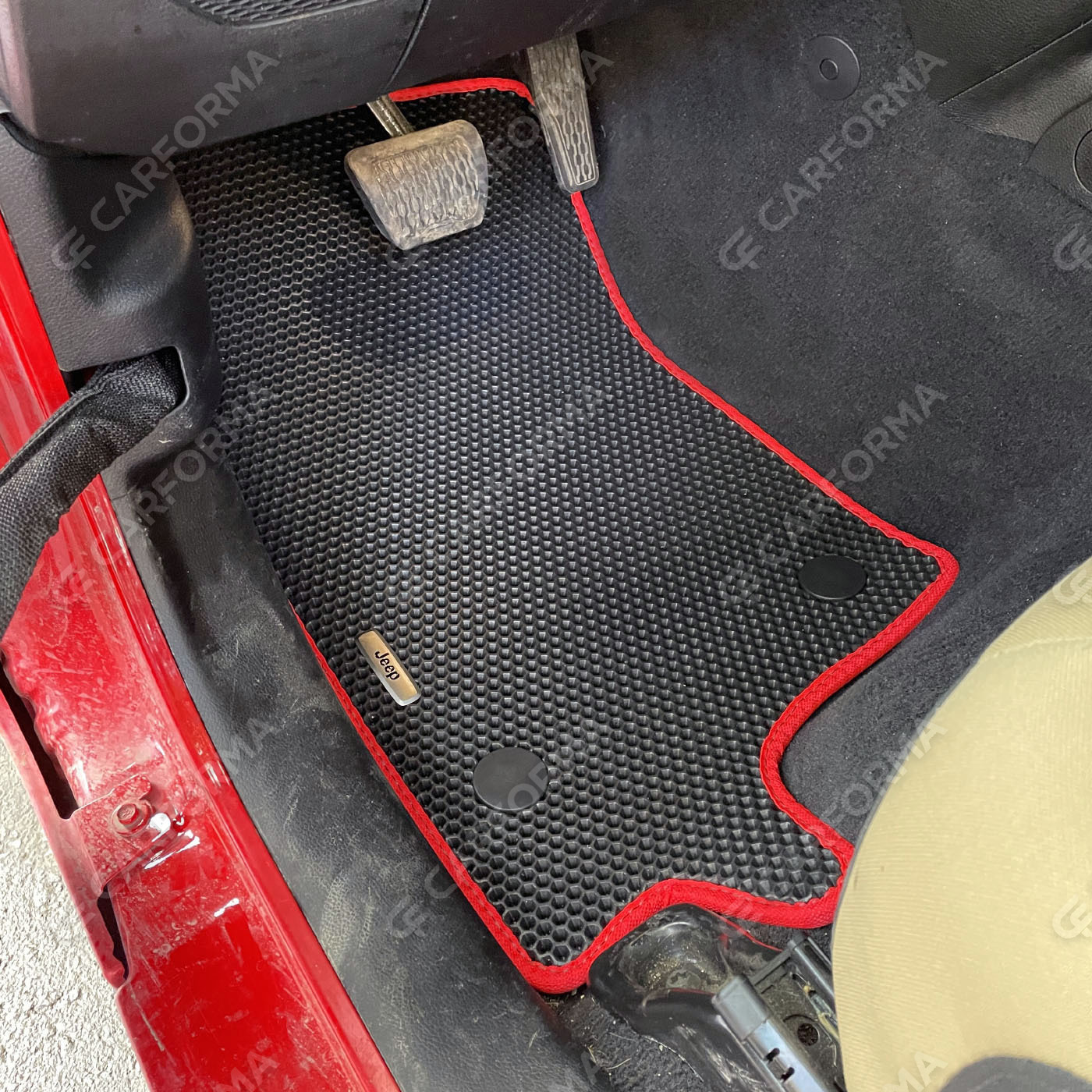 EVA коврики на Jeep Wrangler (JL) 2017&nbsp;-&nbsp;2026 в Хабаровске