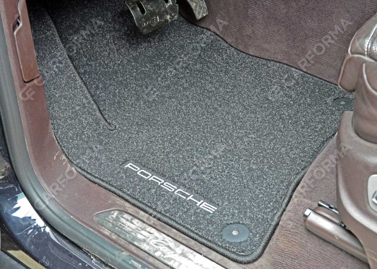 Ворсовые коврики на Porsche Cayenne II 2010&nbsp;-&nbsp;2018 в Хабаровске