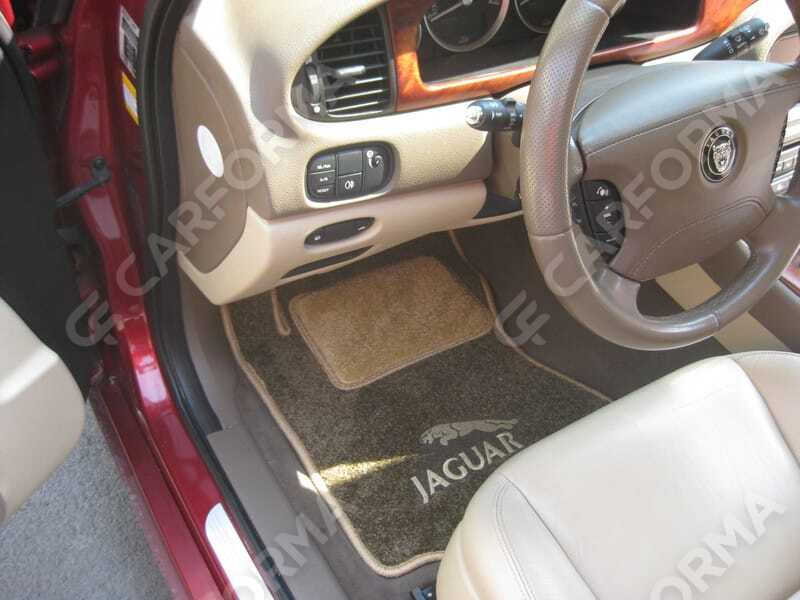 Ворсовые коврики на Jaguar S-Type 1998&nbsp;-&nbsp;2008 в Хабаровске