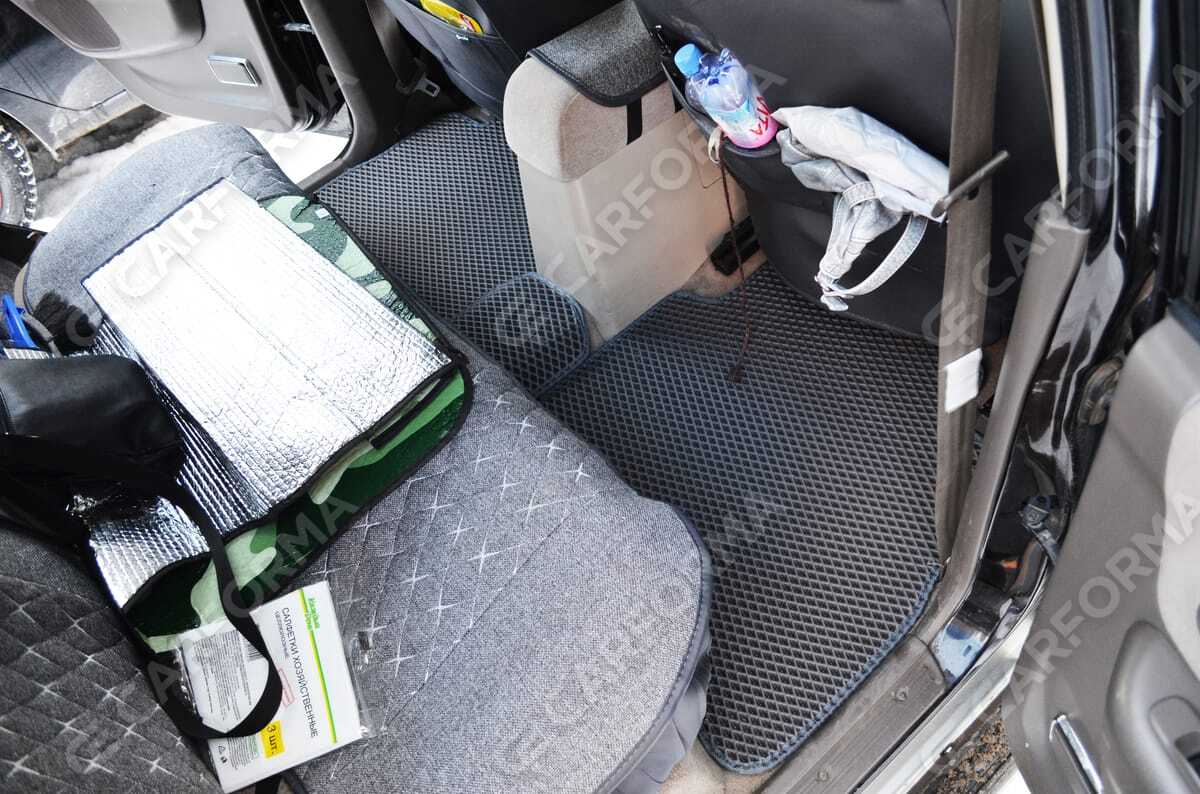 Ворсовые коврики на Mitsubishi Pajero Sport I 1998&nbsp;-&nbsp;2009 в Хабаровске