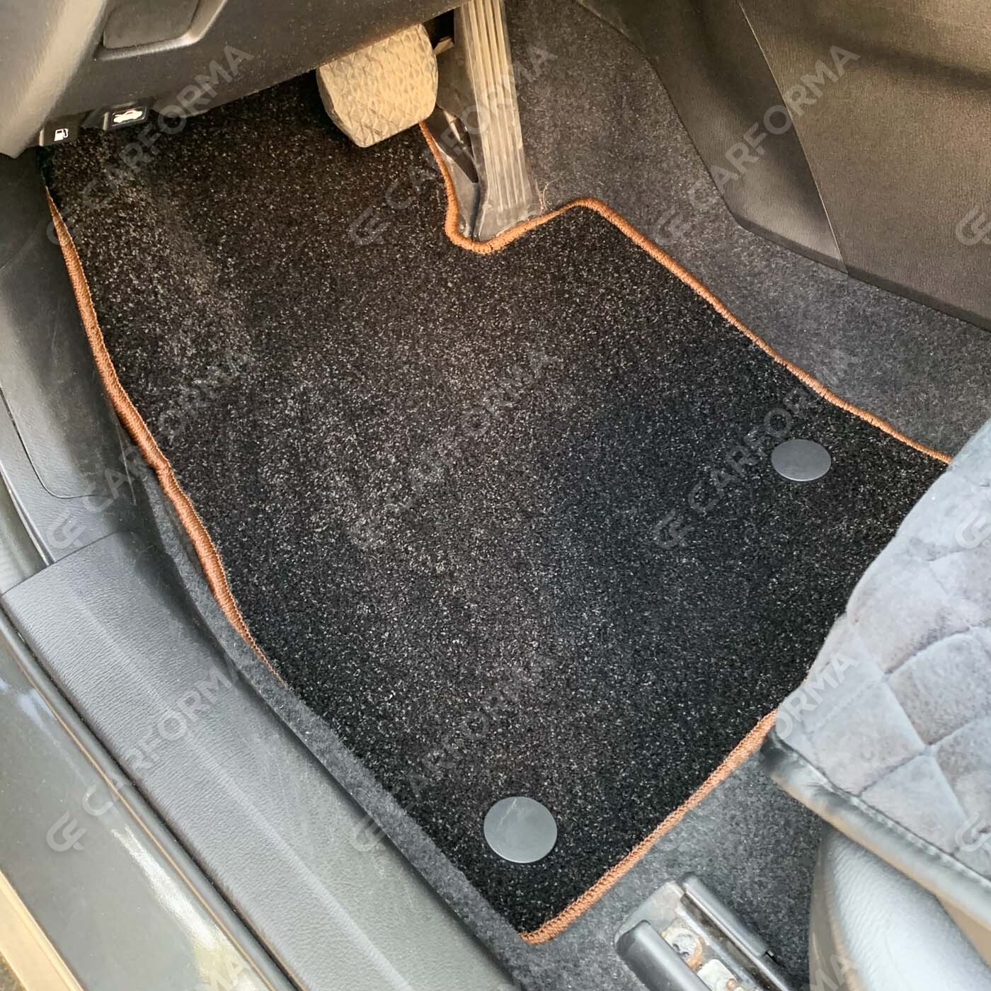 Ворсовые коврики на Mazda 3 2013&nbsp;-&nbsp;2019 в Хабаровске