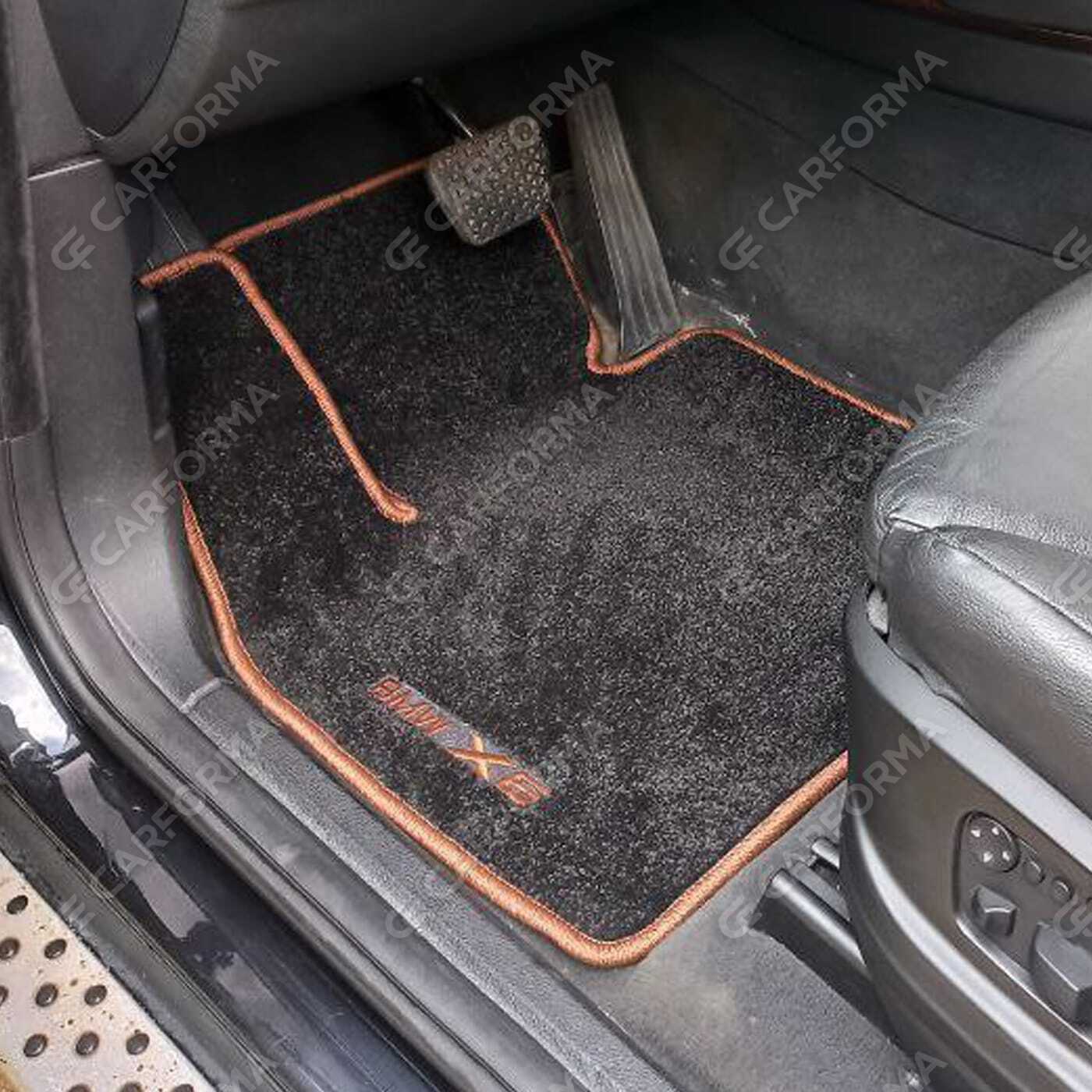 Ворсовые коврики на BMW X6 (E71/E72) 2008&nbsp;-&nbsp;2014 в Хабаровске