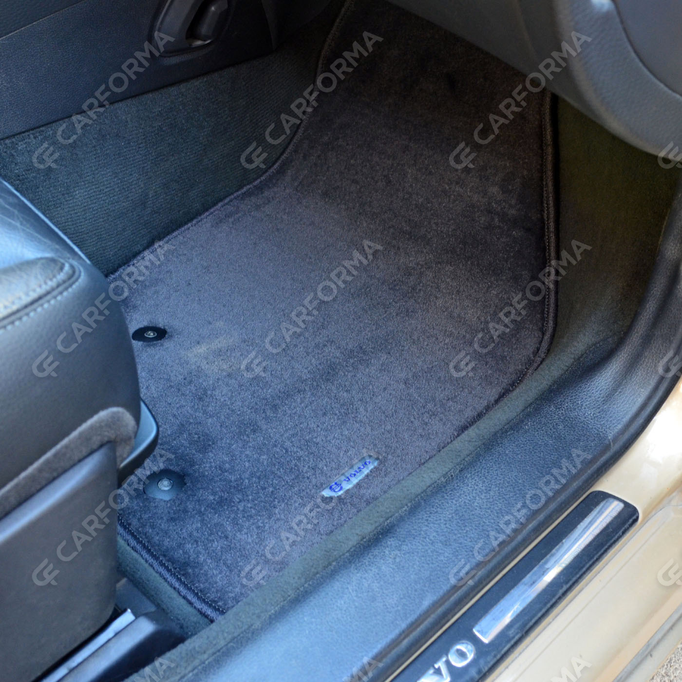 Ворсовые коврики на Volvo S60 I 2000&nbsp;-&nbsp;2009 в Хабаровске