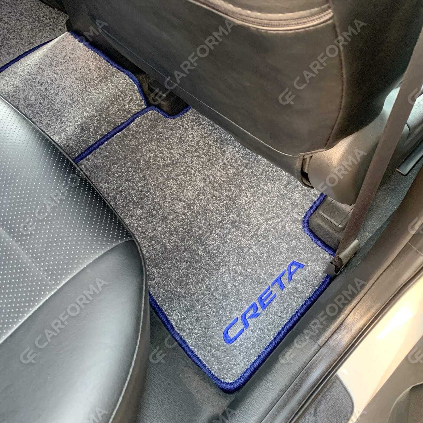 Ворсовые коврики на Hyundai Creta I 2016&nbsp;-&nbsp;2021 в Хабаровске