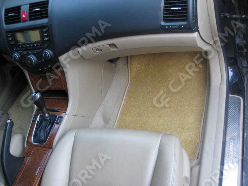 Ворсовые коврики на Honda Accord 7 2002&nbsp;-&nbsp;2008 в Хабаровске