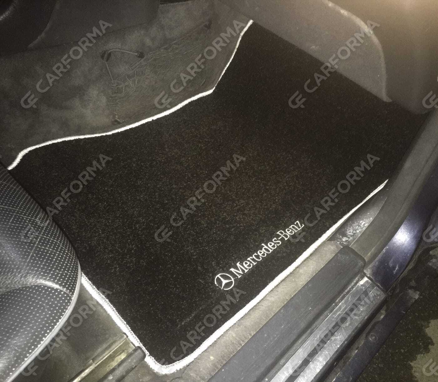 Ворсовые коврики на Mercedes E (W210) 1995&nbsp;-&nbsp;2002 в Хабаровске