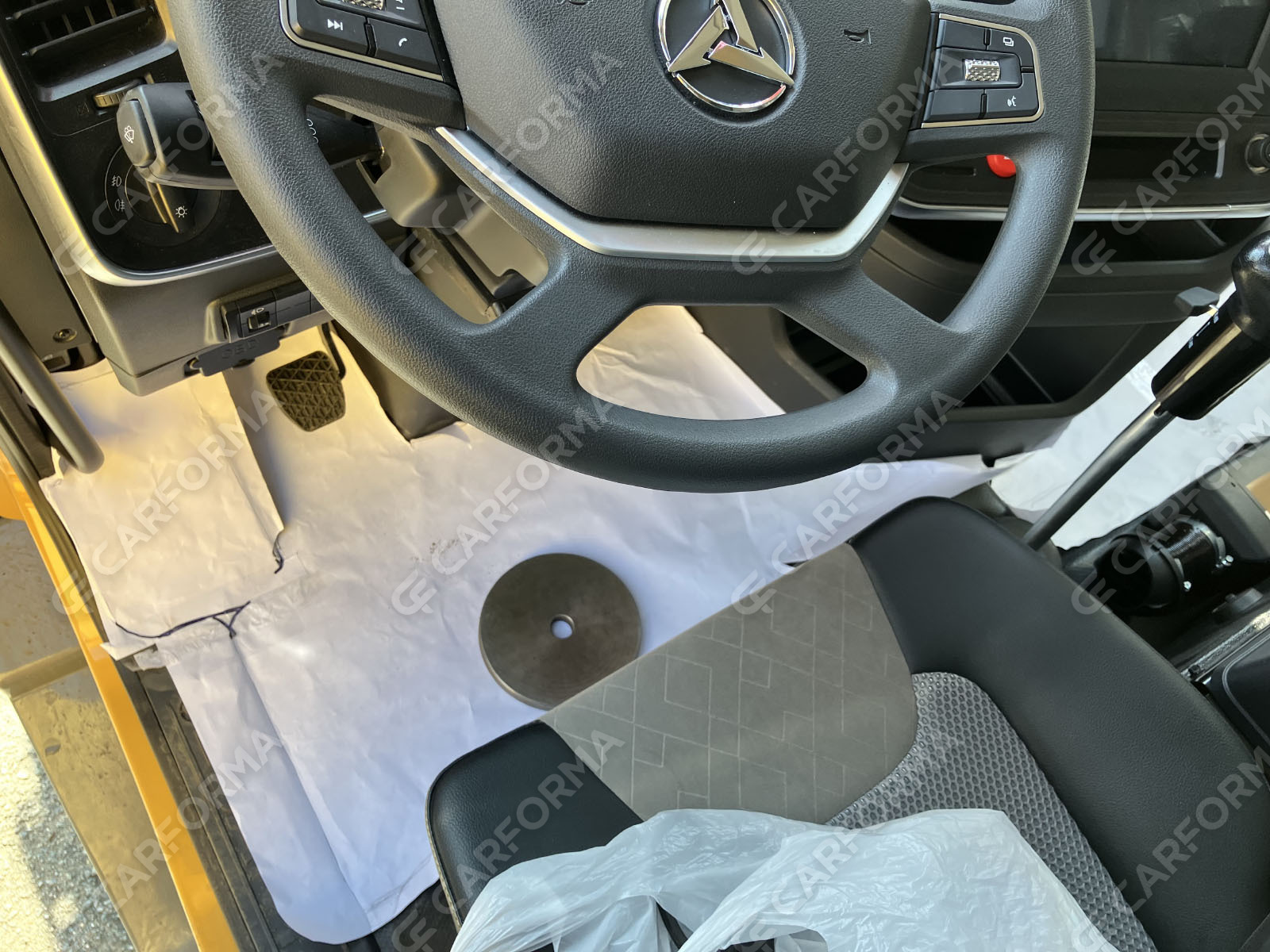 Ворсовые коврики на Спецтехника Автокран STC300T5  в Хабаровске