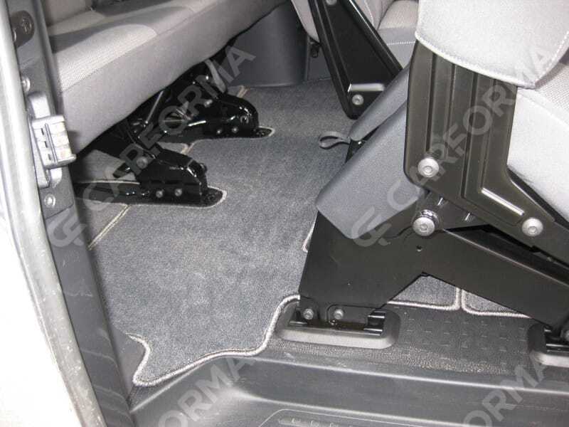 Ворсовые коврики на Volkswagen Caravelle (T5) 2003&nbsp;-&nbsp;2015 в Хабаровске