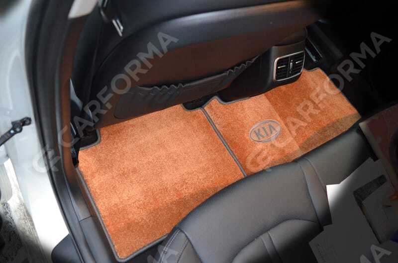 Ворсовые коврики на KIA Optima II 2016&nbsp;-&nbsp;2020 в Хабаровске