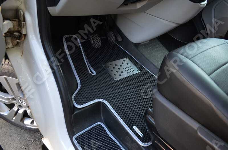 Ворсовые коврики на Volkswagen Caravelle (T6) 2015&nbsp;-&nbsp;2019 в Хабаровске