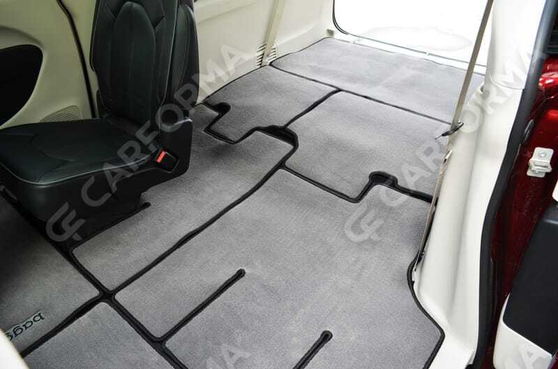 Ворсовые коврики на Chrysler Pacifica II 2016&nbsp;-&nbsp;2026 в Хабаровске