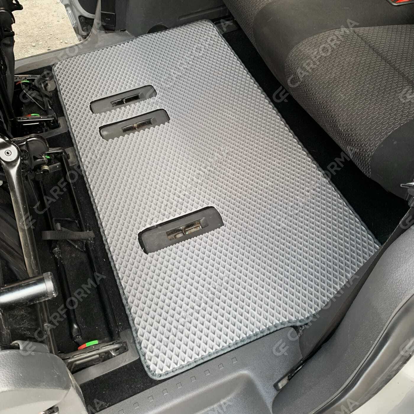 Ворсовые коврики на Volkswagen Caddy (2K) 2003&nbsp;-&nbsp;2020 в Хабаровске