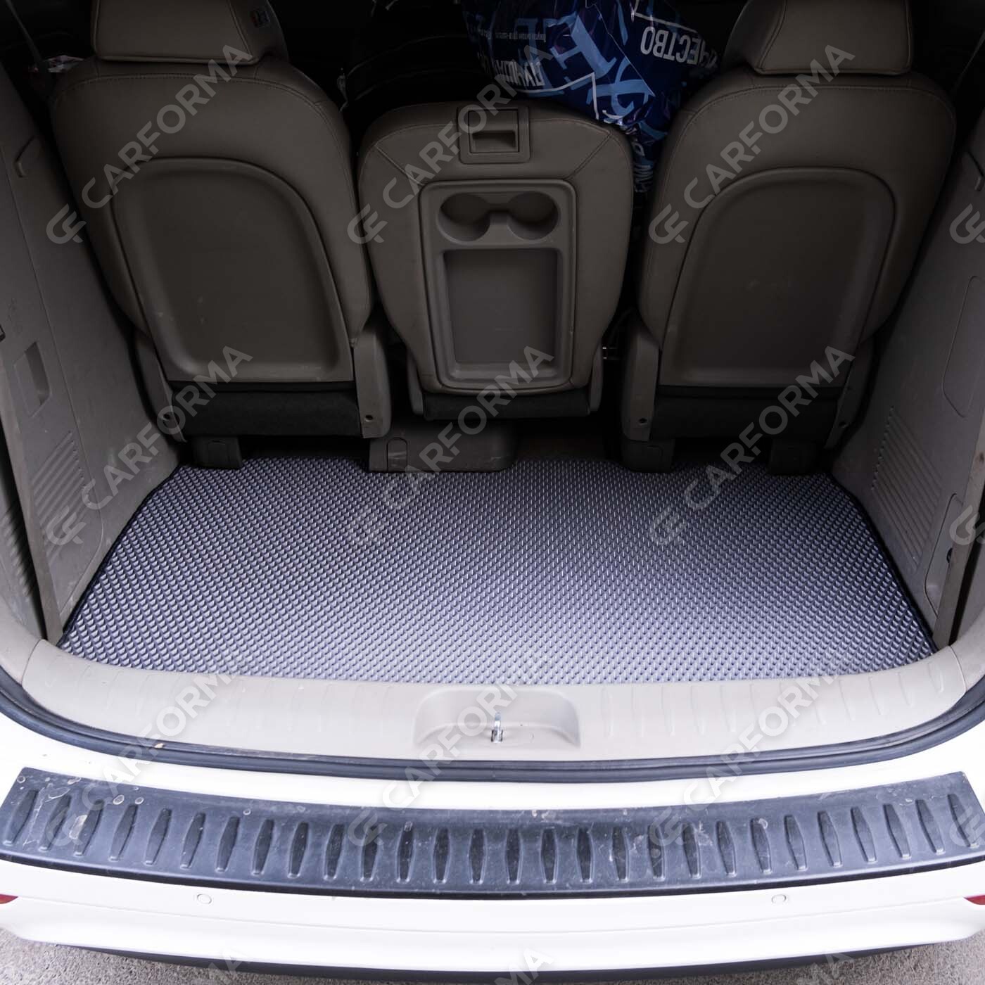 EVA коврики на KIA Carnival III 9 мест и 11 мест 2014&nbsp;-&nbsp;2021 в Хабаровске