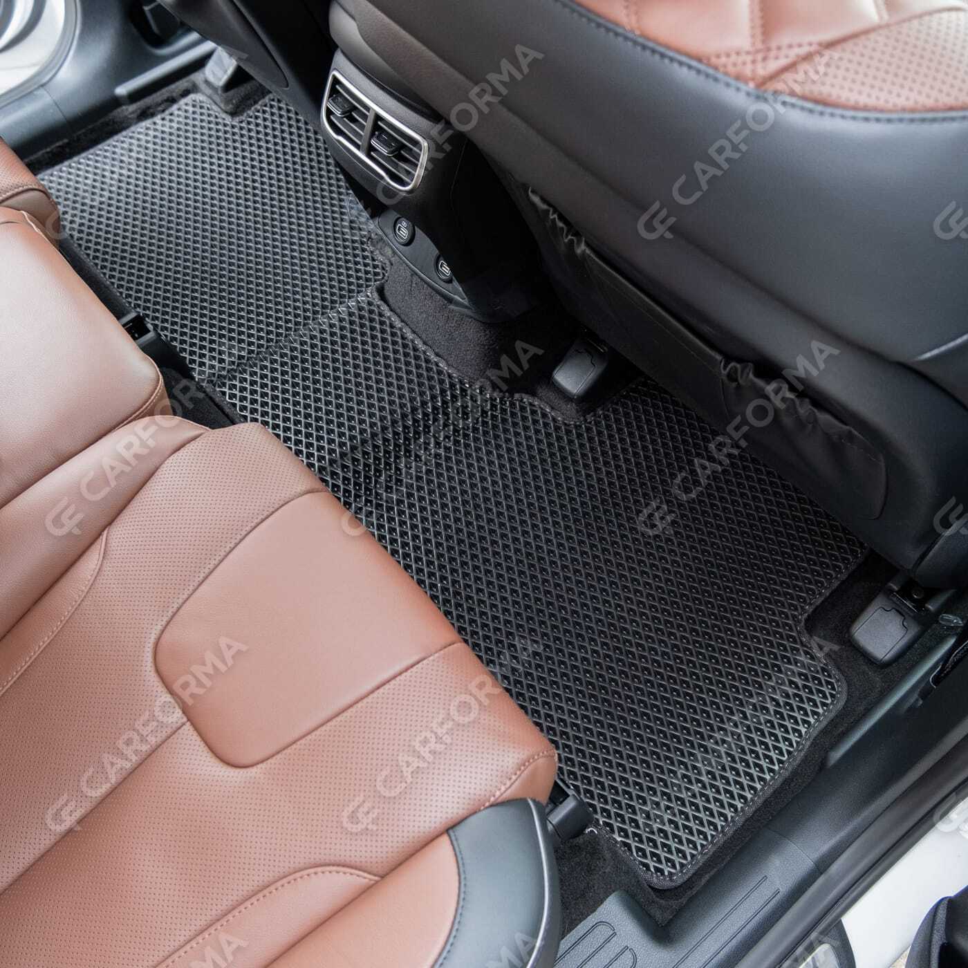 Ворсовые коврики на Hyundai Santa Fe IV рестайлинг 2020&nbsp;-&nbsp;2026 в Хабаровске