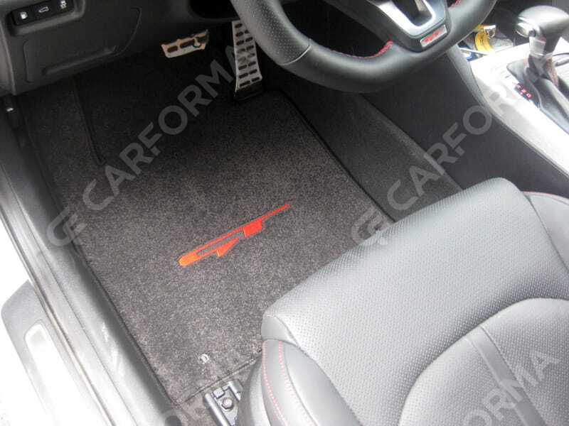 Ворсовые коврики на KIA Optima II 2016&nbsp;-&nbsp;2020 в Хабаровске