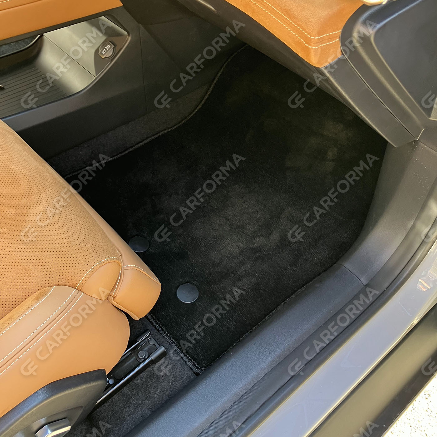 Ворсовые коврики на Mazda EZ-6 2024&nbsp;-&nbsp;2026 в Хабаровске