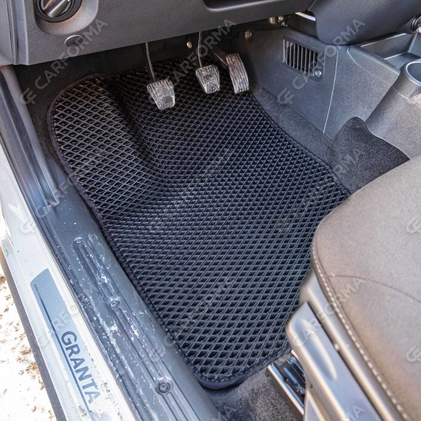 Ворсовые коврики на Lada (ВАЗ) Kalina 2004&nbsp;-&nbsp;2018 в Хабаровске