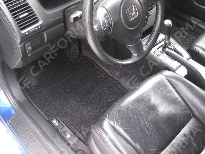 Ворсовые коврики на Honda Accord 7 2002&nbsp;-&nbsp;2008 в Хабаровске