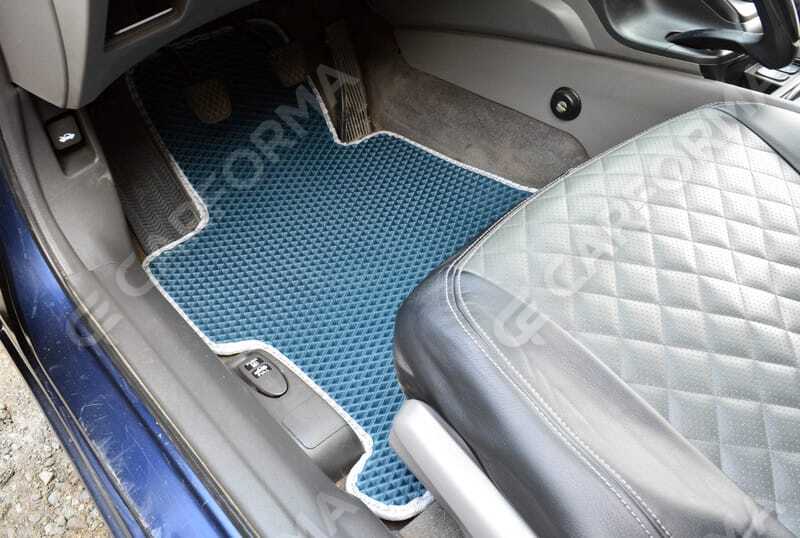 Ворсовые коврики на Honda Civic VIII 4d 2006&nbsp;-&nbsp;2011 в Хабаровске