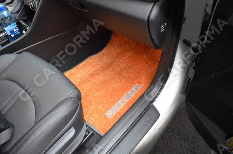 Ворсовые коврики на KIA Optima II 2016&nbsp;-&nbsp;2020 в Хабаровске