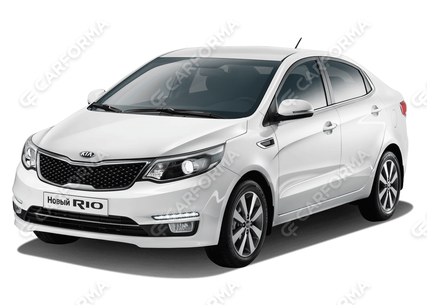 Ворсовые коврики на KIA Rio III 2011&nbsp;-&nbsp;2017