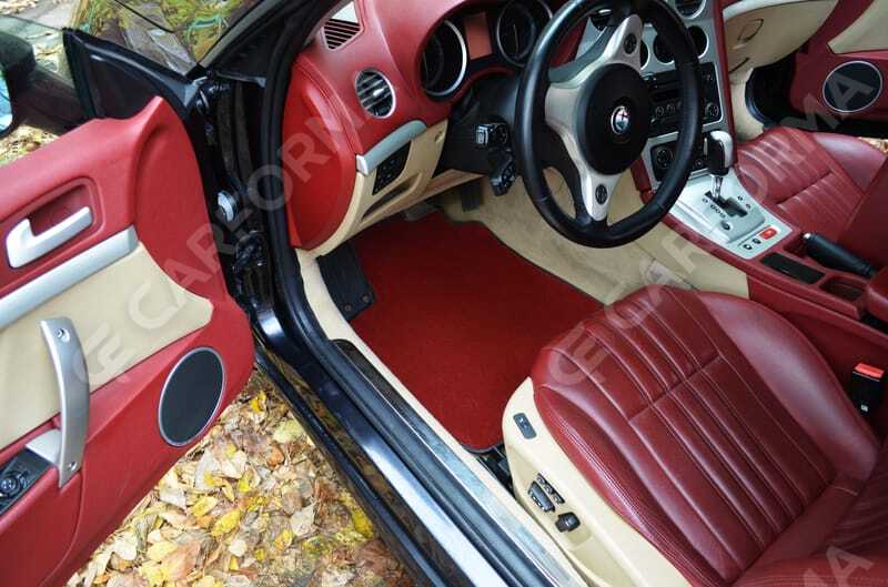 Ворсовые коврики на Alfa Romeo Brera 2005&nbsp;-&nbsp;2021 в Хабаровске