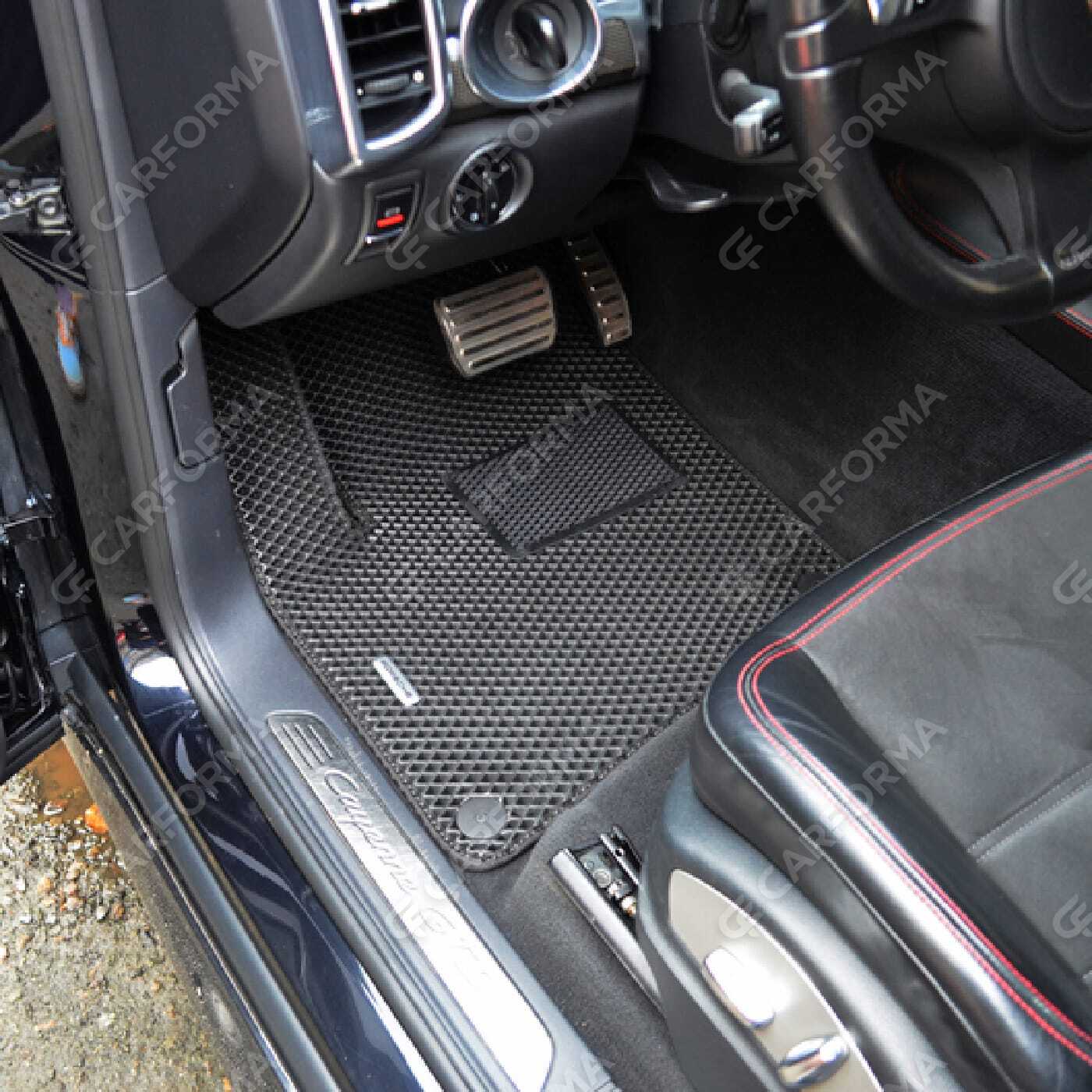 Ворсовые коврики на Porsche Cayenne II 2010&nbsp;-&nbsp;2018 в Хабаровске