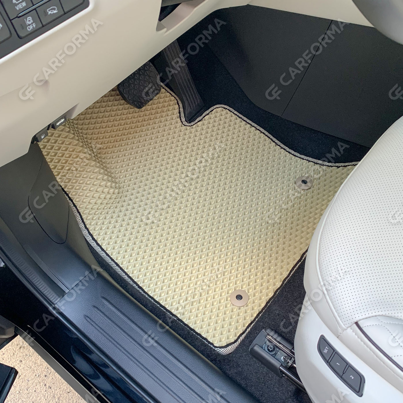 Ворсовые коврики на Mazda CX9 II 2015&nbsp;-&nbsp;2026 в Хабаровске