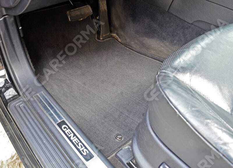 Ворсовые коврики на Hyundai Genesis I 2008&nbsp;-&nbsp;2014 в Хабаровске