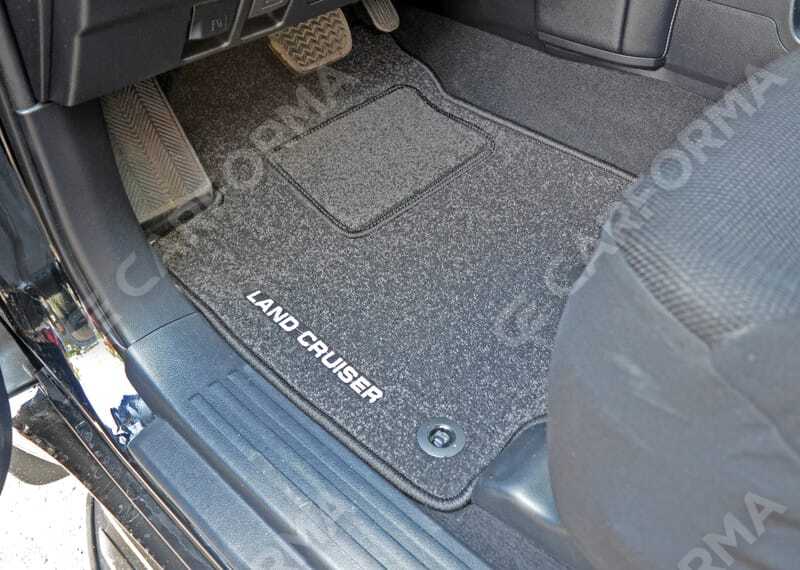 Ворсовые коврики на Toyota Land Cruiser Prado 150 2009&nbsp;-&nbsp;2023 в Хабаровске