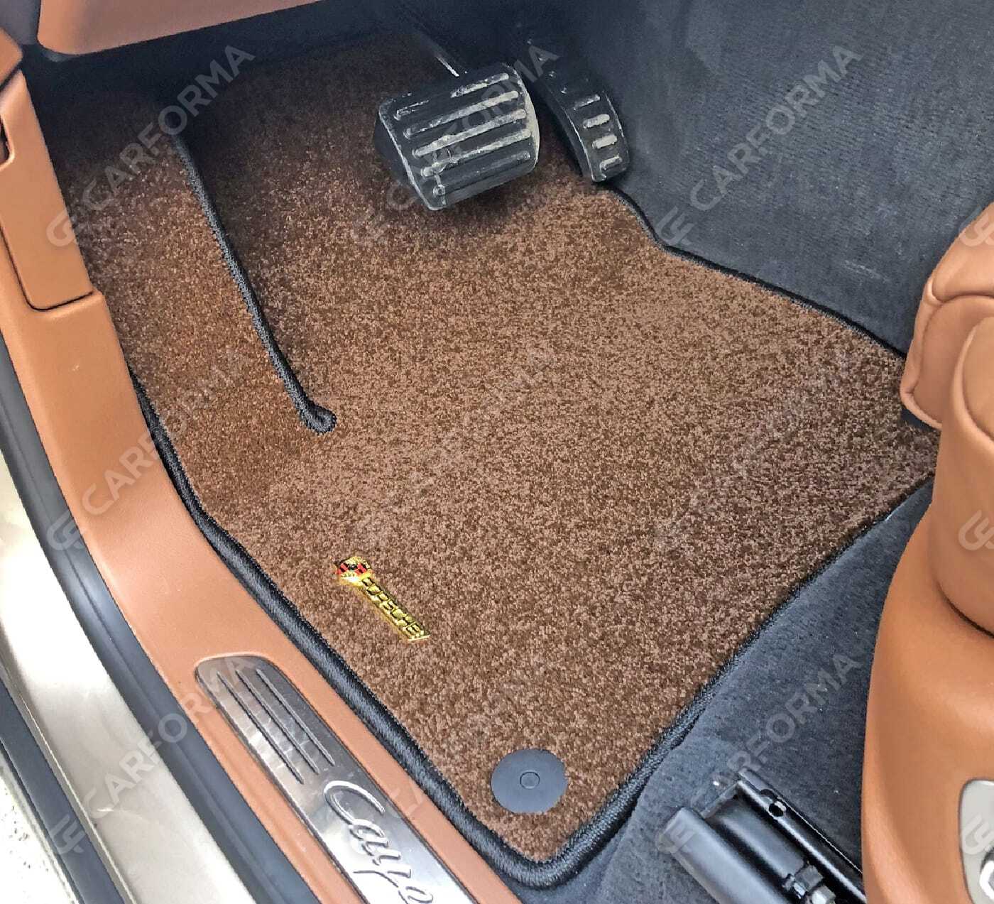 Ворсовые коврики на Porsche Cayenne II 2010&nbsp;-&nbsp;2018 в Хабаровске