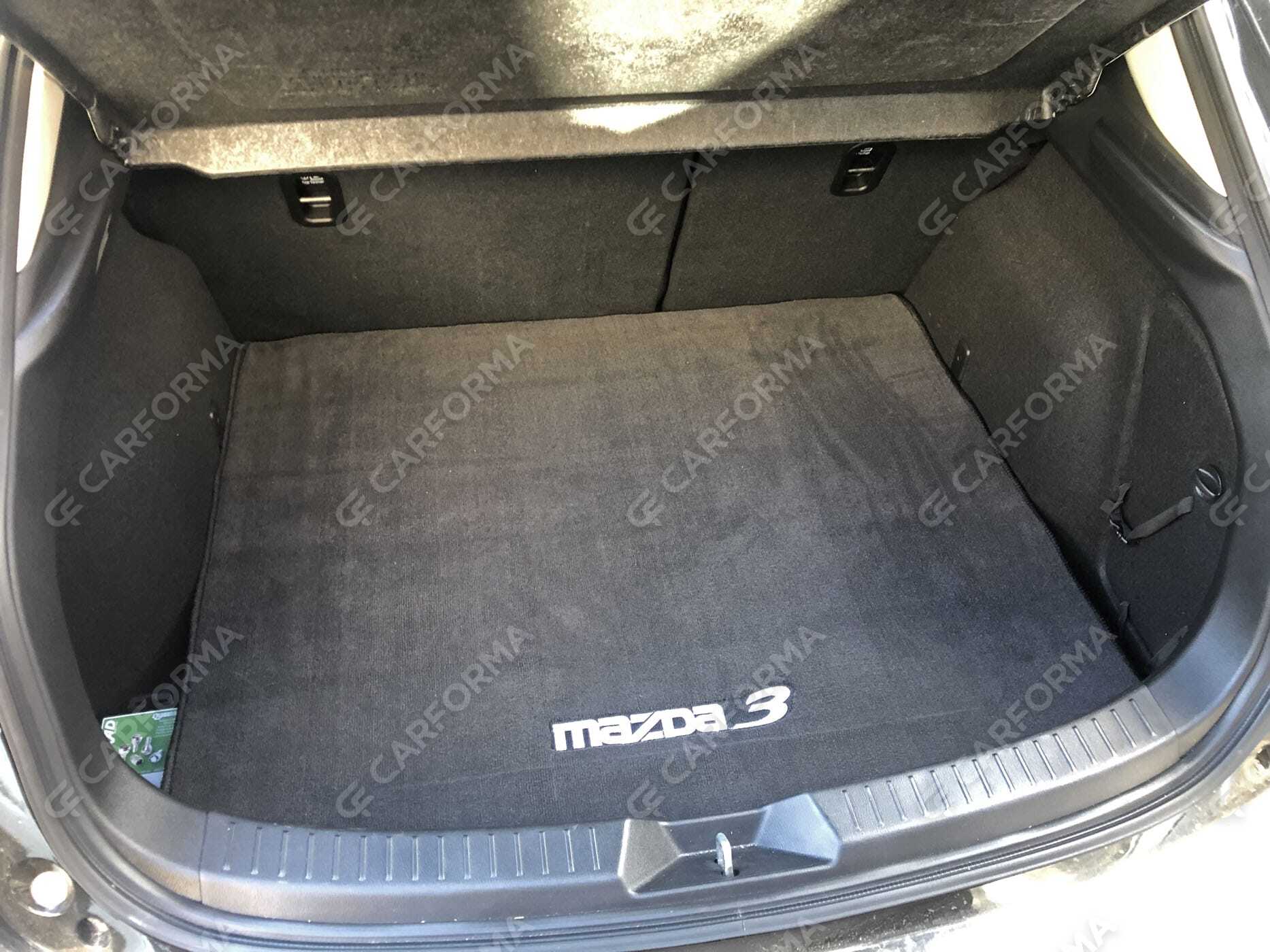 Ворсовые коврики на Mazda 3 2013&nbsp;-&nbsp;2019 в Хабаровске