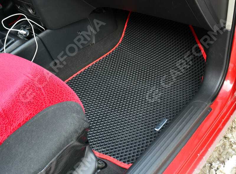 Ворсовые коврики на Chevrolet Aveo I 2002&nbsp;-&nbsp;2012 в Хабаровске