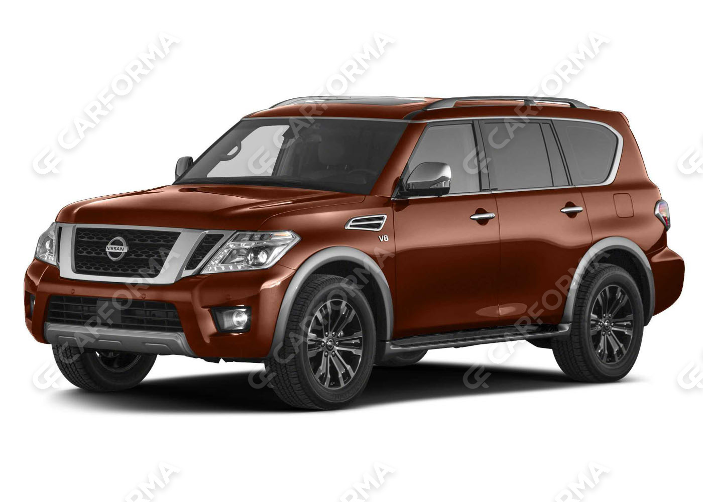 Коврики на Nissan Patrol (Y62) 2010&nbsp;-&nbsp;2024