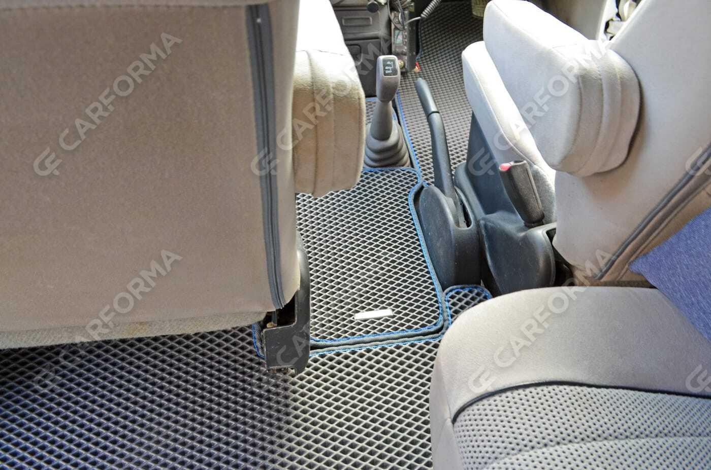 Ворсовые коврики на Mitsubishi Delica 4 1994&nbsp;-&nbsp;2007 в Хабаровске