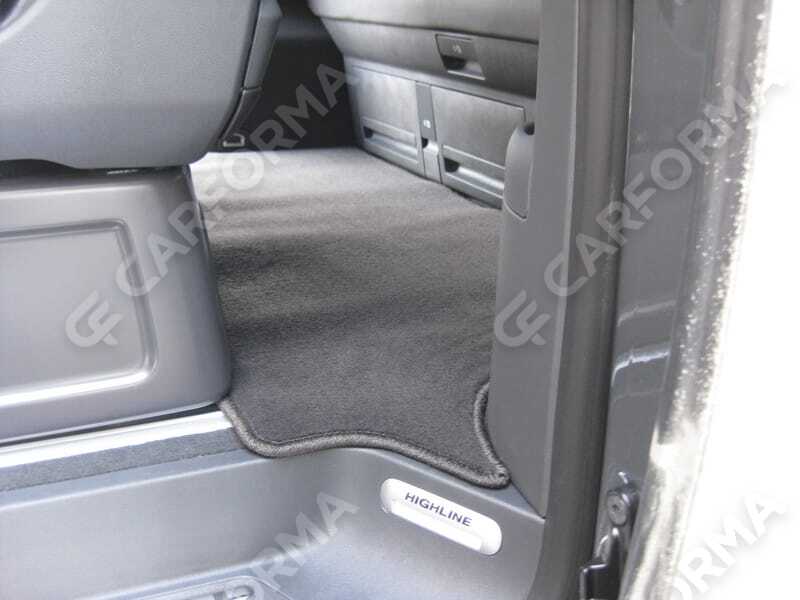 Ворсовые коврики на Volkswagen Multivan (T6.1) 2019&nbsp;-&nbsp;2024 в Хабаровске