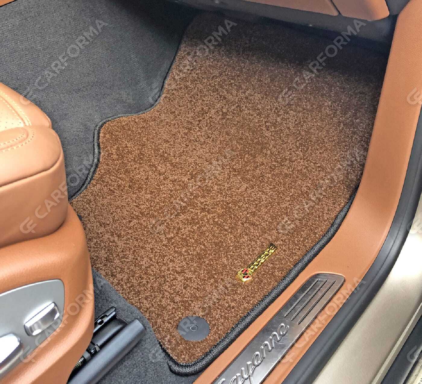 Ворсовые коврики на Porsche Cayenne II 2010&nbsp;-&nbsp;2018 в Хабаровске