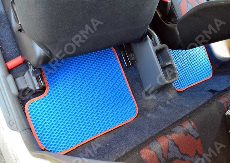 Ворсовые коврики на Mitsubishi Pajero Mini II 1998&nbsp;-&nbsp;2012 в Хабаровске