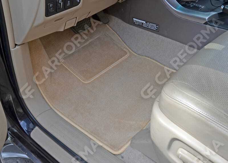 Ворсовые коврики на Toyota Land Cruiser Prado 120 2002&nbsp;-&nbsp;2009 в Хабаровске