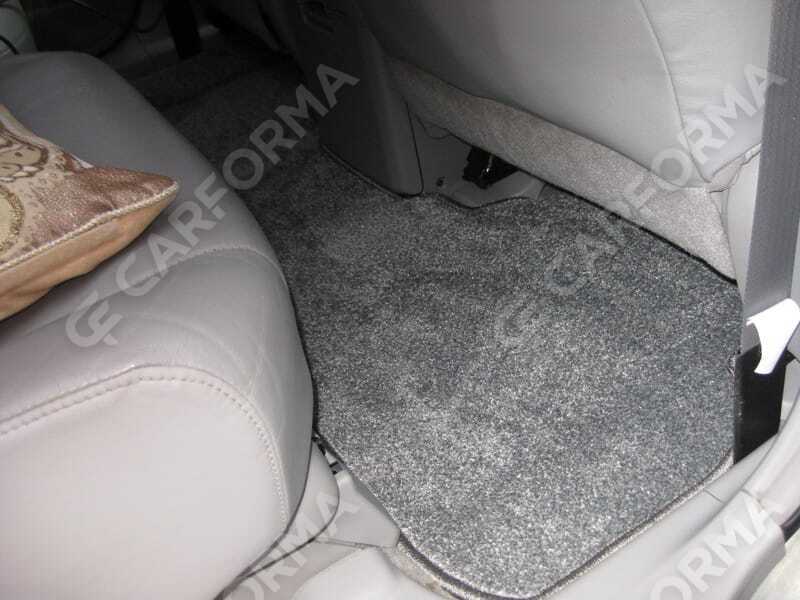 Ворсовые коврики на Toyota Highlander II 2007&nbsp;-&nbsp;2013 в Хабаровске