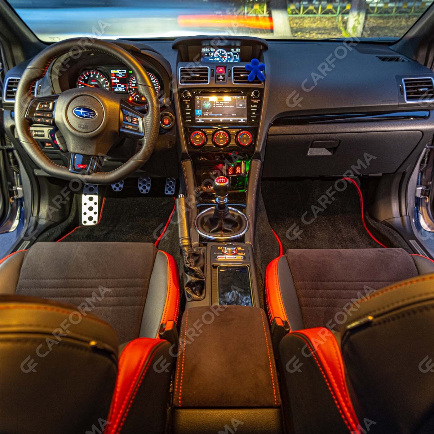 Ворсовые коврики на Subaru Impreza IV 2011&nbsp;-&nbsp;2021 в Хабаровске